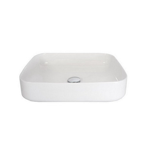 Cino Above Counter Basin 500mm x 390mm x 130mm Gloss White [156645]