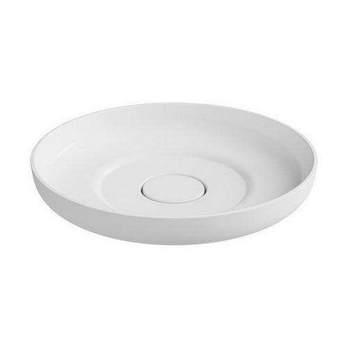 Flume Above Counter Basin 400mm x 400mm x 101mm Matte White [169926]