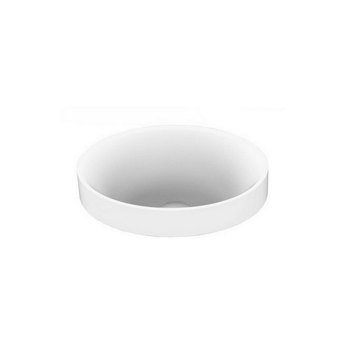 Joy Above Counter Semi-Inset Basin 277mm x 190mm x 120mm Matte White [169928]