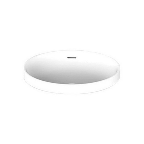 Ozera Above Counter Semi-Inset Basin Gloss 495mm x 387mm x 170mm Gloss White [169948]