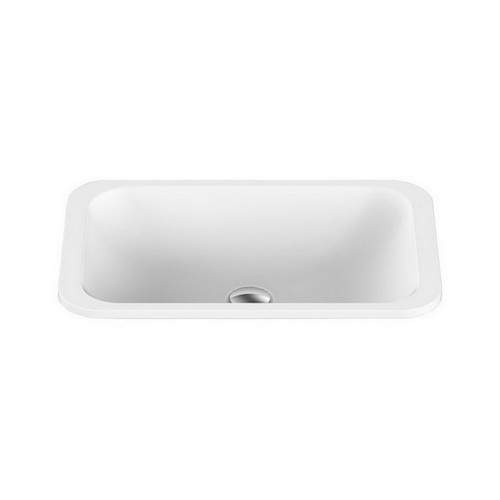 Basin Glory Inset Vanity 545mm x 355mm x 125mm Gloss White [169968]