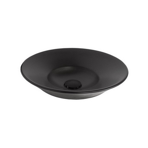 Venus Above Counter Semi-Inset Basin 410mm x 410mm x 160mm Matte Black [169982]