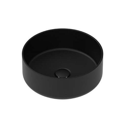 Margot Above Counter Basin 360mm x 360mm x 130mm Matte Black [169934]