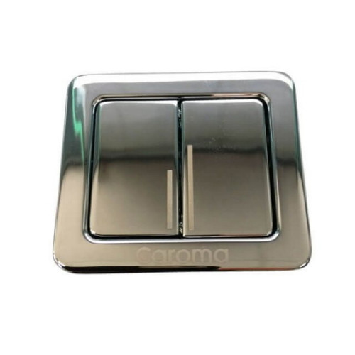 Cube Cistern Button and Bezel Chrome [192361]