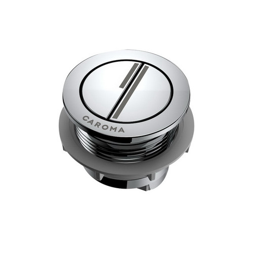 Round Dual Flush Button and Bezel Chrome [192362]