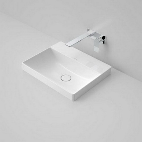 Urbane II Inset Vanity Basin 500mm x 400mm x 187mm No Overflow White 0 Tap Holes [195982]