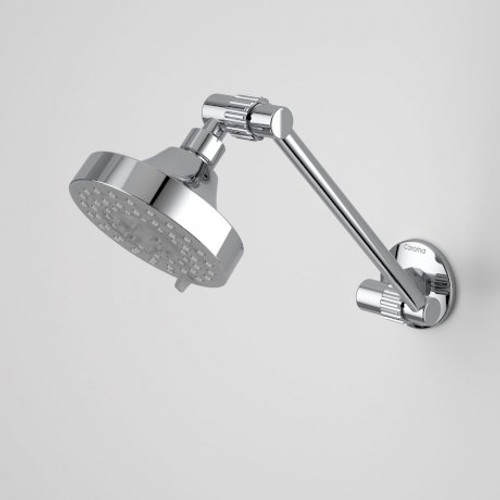 Metro Series A Adjustable Wall Shower Arm & Rose Chrome 3Star [034959]