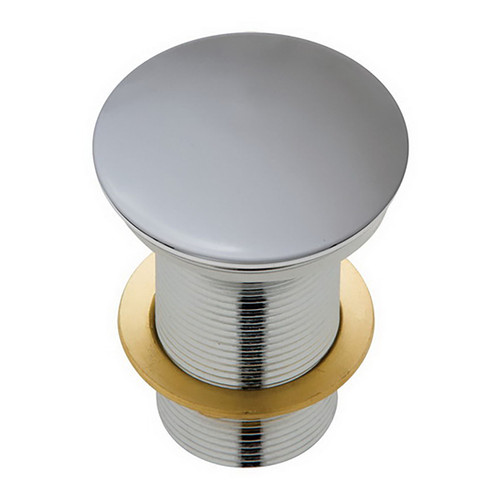 Basin Pop-Up Plug & Waste Domed No Overflow 32mm Matte Light Grey [169178]
