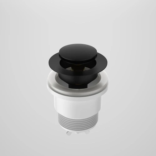 Urbane ll Bath Pop-Up Plug & Waste 68mm x 55mm x 68mm Matte Black [195957]