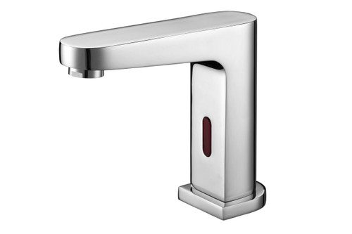 Bianca Hob Basin Commercial Electronic Sensor Tap (Square Spout) 6Star Chrome [254088]