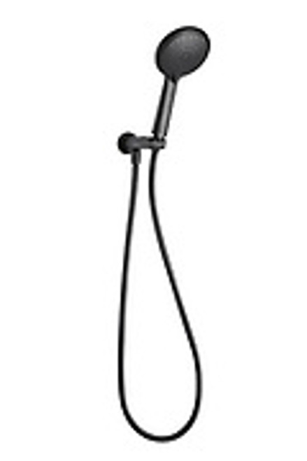 Revolution Self Clean Hand Shower on Elbow Matt Black [254279]