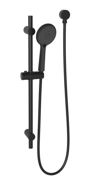 Revolution Self Clean Hand Shower on Retrofit Rail Matt Black [254281]