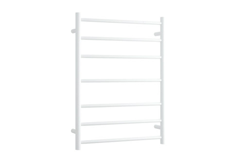 Thermorail Heated Towel Rail 7 Bars Satin White [254356]