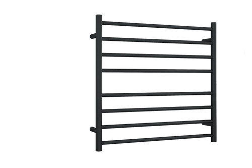 Thermorail Heated Towel Rail 8 Bars Matte Black [254377]