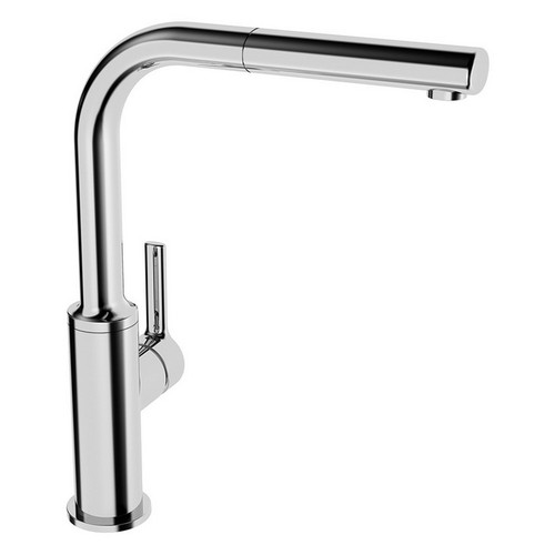 Ronda Straight Spout Kitchen Mixer Chrome Pull Out Aerator [253940]