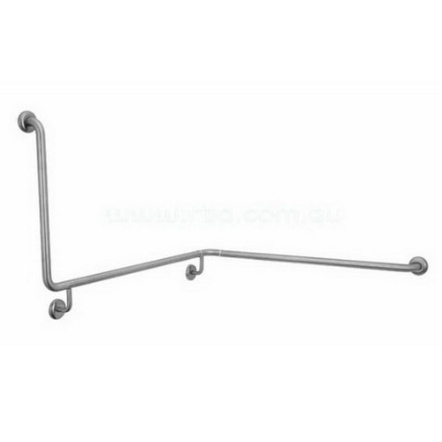 Modular 1075 90 Degree 2 Wall Right Hand Wraparound Grab Rail Satin Stainless Steel [254234]