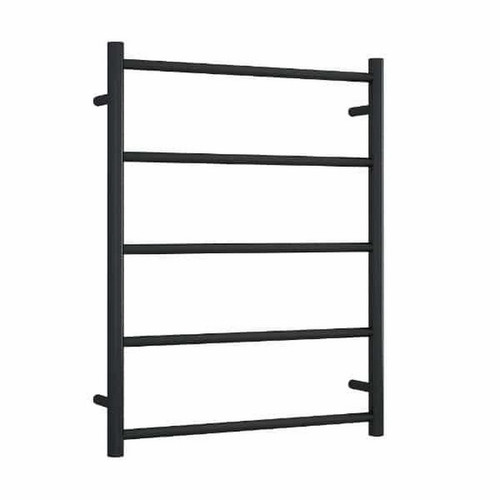 Thermogroup Thermorail Non-Heated Towel Ladder 5 Bar 630 x 800mm Matt Black [254396]