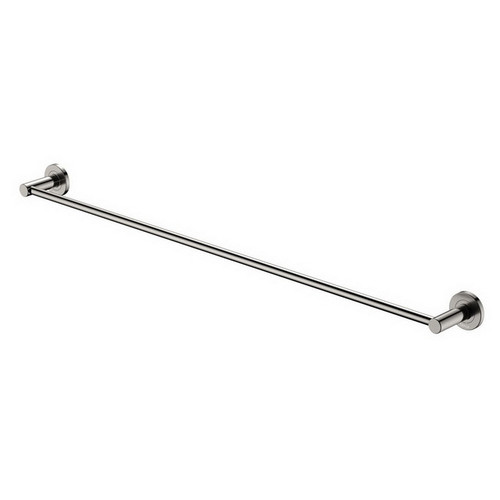 Kaya 900mm Single Towel Rail Brushed Nickel [201959]