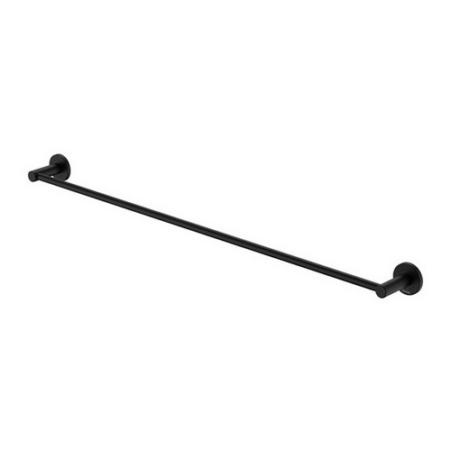 Kaya 900mm Single Towel Rail Matte Black [201961]