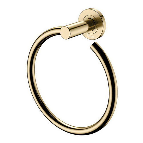 Kaya Hand Towel Ring Urban Brass [201967]