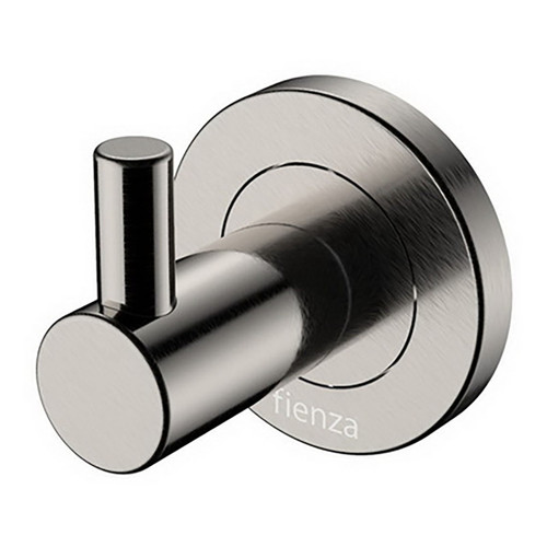 Kaya Robe Single Hook Brushed Nickel [201974]