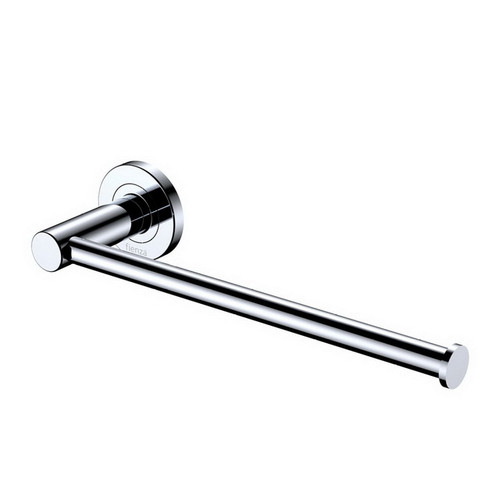 Kaya Hand Towel Rail/Toilet Roll Holder Polished Chrome [201978]