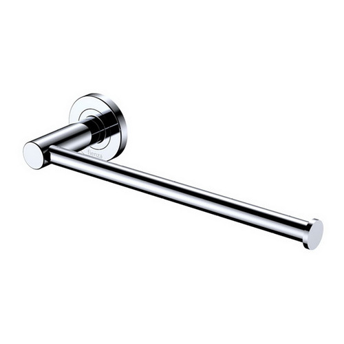 Kaya Hand Towel Rail/Toilet Roll Holder Polished Chrome [201978]