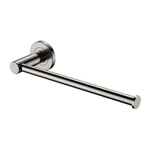 Kaya Hand Towel Rail/Toilet Roll Holder Brushed Nickel [201979]