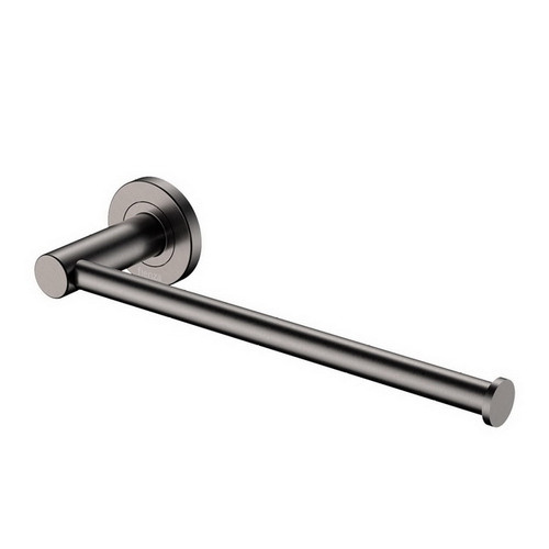 Kaya Hand Towel Rail/Toilet Roll Holder Gun Metal [201980]