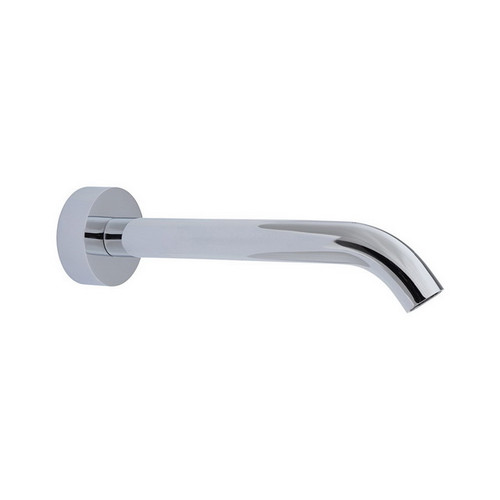 Kaya Wall Push Fit Basin/Bath Spout Polished Chrome 180mm Outlet [201783]