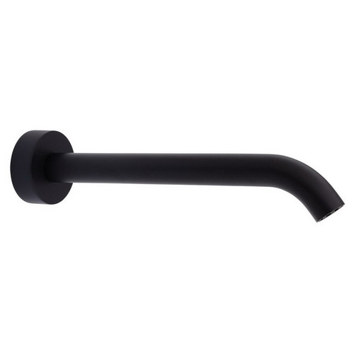 Kaya Wall Push Fit Basin/Bath Spout Matte Black 220mm Outlet [201797]