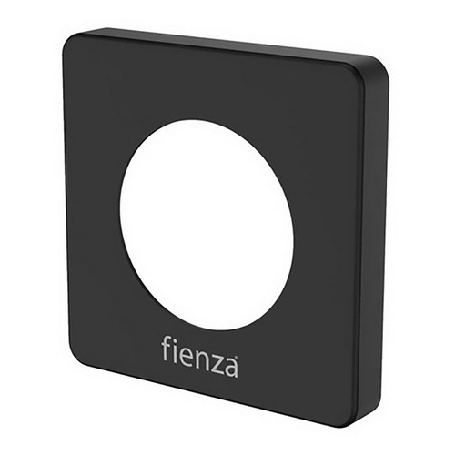 Sansa Soft Square Cover Plate Matte Black [202006]
