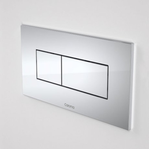 Invisi Series II® Rectangular Dual Flush Plate & Buttons (Metal) Satin [111410]