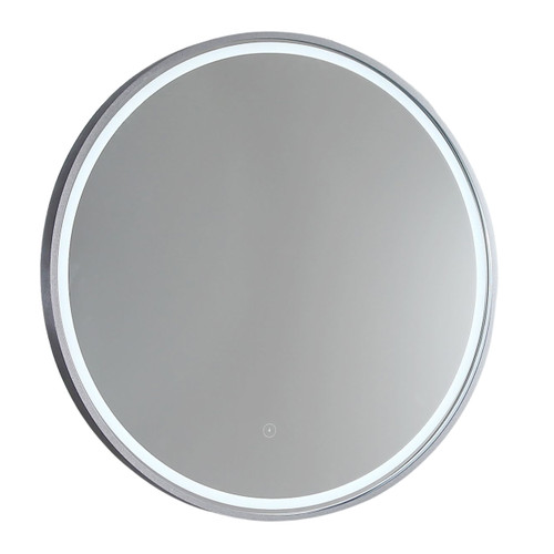 Sphere 800 LED Lighting Mirror Brushed Nickel Aluminium Frame [255087]