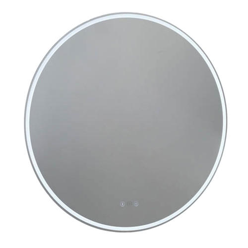 Sphere 600 Frameless LED Lighting Mirror with Demister & Bluetooth Speakers [168476]