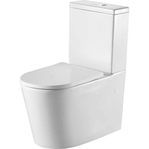 Vienna Rimless Back-to-Wall Toilet Suite 4.5/3L White 4Star [166265]