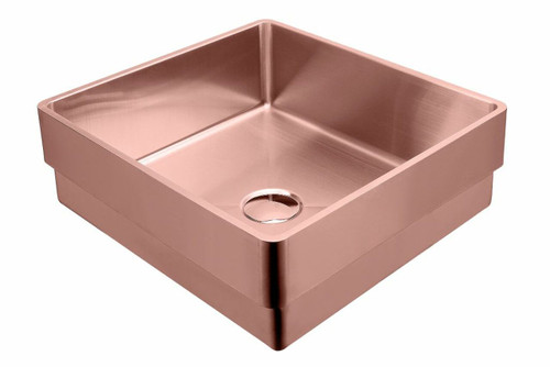 Basin milan inset rectangle mi50cu copper [255140]