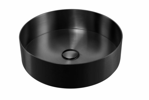 Milan Round Above Counter Basin Round Black [255141]