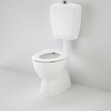 Care 400 Connector (S Trap) Suite With Caravelle Care Single Flap Seat - White [117211]