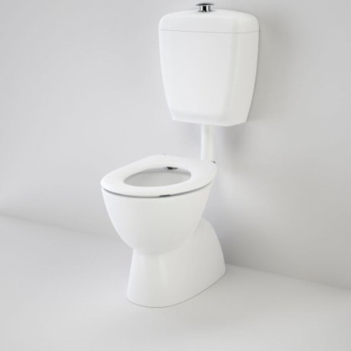 Care 400 Connector (S Trap) Suite With Caravelle Care Single Flap Seat - White [117211]