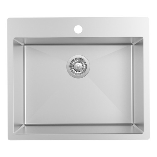 Projix Single Bowl Laundry Sink 45L Stainless Steel 1 Tap Hole [182430]