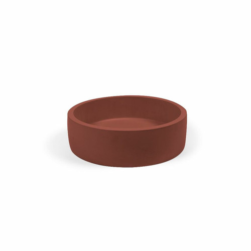 Basin/Bowl Hoop Round Surface Mount UHP Concrete (No P&W) 400 DIA 115H 10Kg (Clay) [270438]