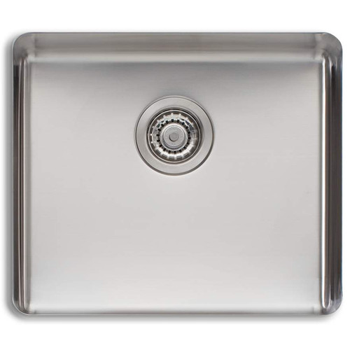 Sonetto Single Large Bowl Undermount Sink 520mm x 455mm NTH [118932]
