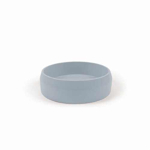 Basin/Bowl Prism Round Surface Mount UHP Concrete (No P&W) 400 DIA 115H 10Kg (Powder Blue) [270666]