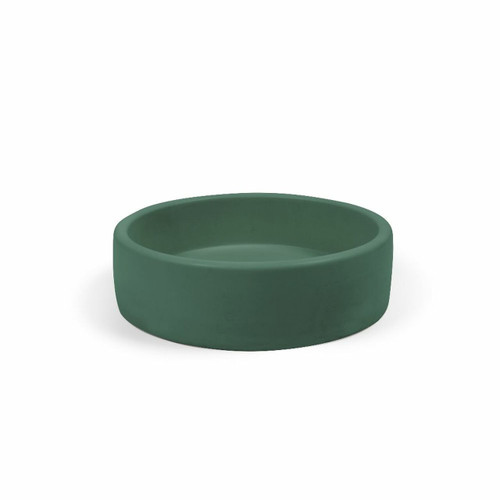 Basin/Bowl Round Surface Mount UHP Concrete (No P&W) 400mm DIA 100H 10Kg (Teal) [270612]