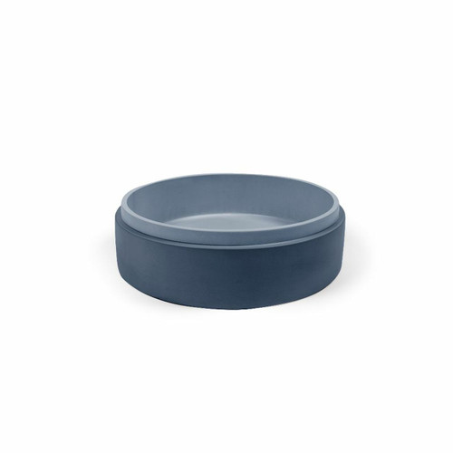 Basin/Bowl Stepp Round Surface Mount UHP Concrete (No P&W) 400 DIA 115H 10Kg (Copan Blue) [270446]