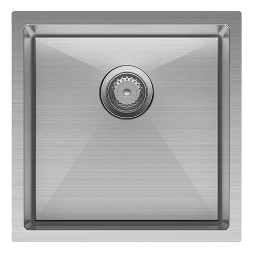 Fienza Hana Single Bowl Sink 32L Top/Undermount 450x450x200mm in