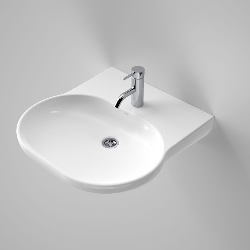 Opal Sole 550mm Wall Basin 1 Tap Hole [123042]