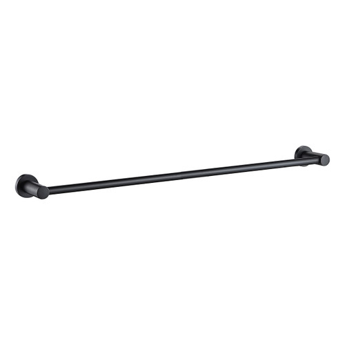 Projix Single Towel Rail 930mm Black [203029]