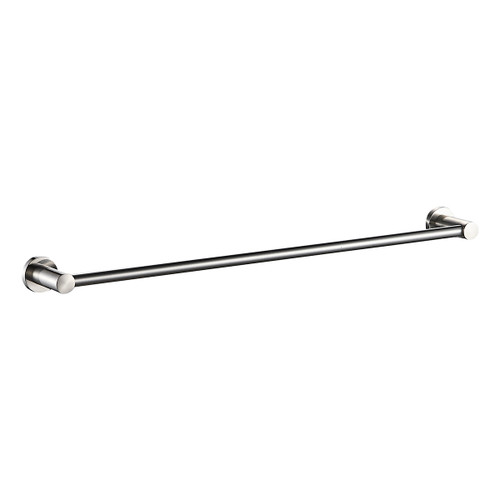 Projix Single Towel Rail 630mm Brushed Nickel [203038]